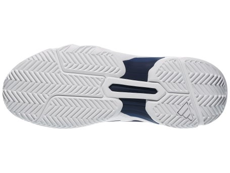 adidas CourtJam Control 3 White/Dark Blue Mens Shoes