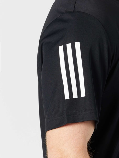 adidas Mens Core Club 3 Stripe Crew