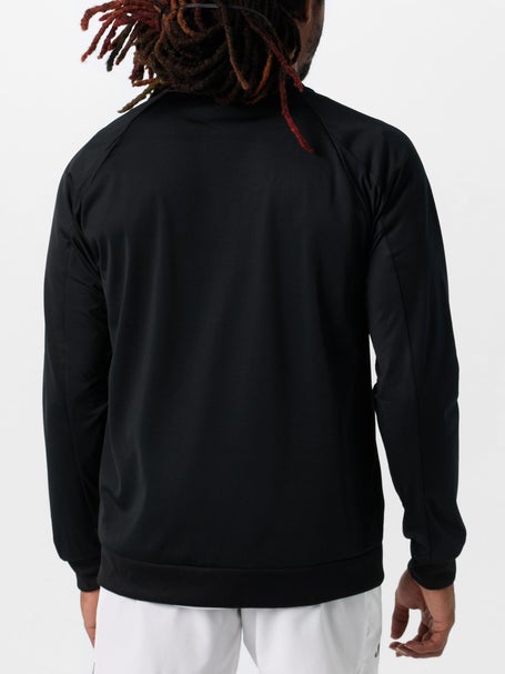 adidas Mens Core Club 3-Stripe Knit Jacket