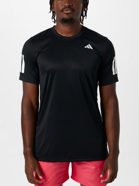 adidas Mens Core Club 3-Stripe Top