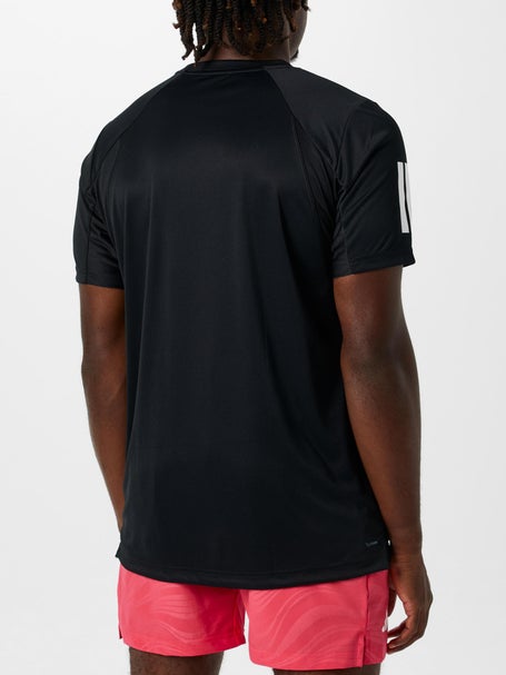 adidas Mens Core Club 3-Stripe Top