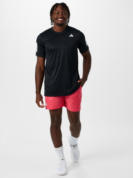 adidas Mens Core Club 3-Stripe Top