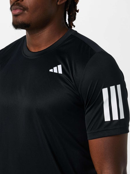 adidas Mens Core Club 3-Stripe Top