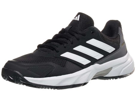 adidas CourtJam Control 3 Black/White Mens Shoe