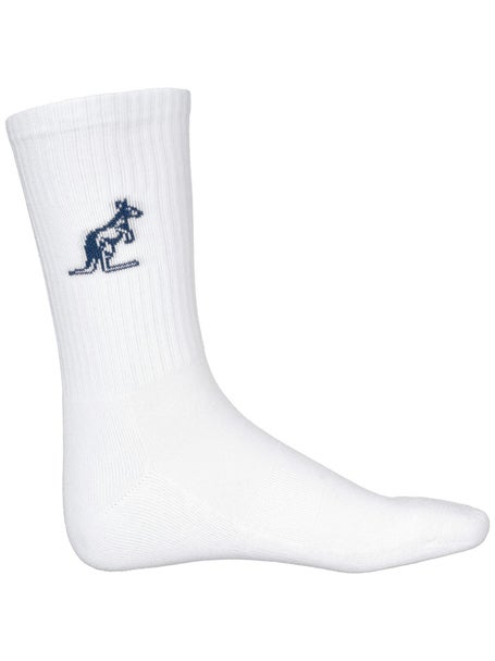 Australian Mens Crew Player Socks White