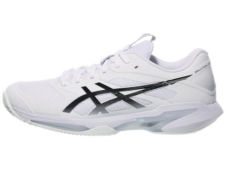 Asics Solution Speed FF 4 Clay White/Black Mens Shoes 