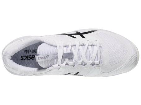 Asics Solution Speed FF 4 Clay White/Black Mens Shoes 