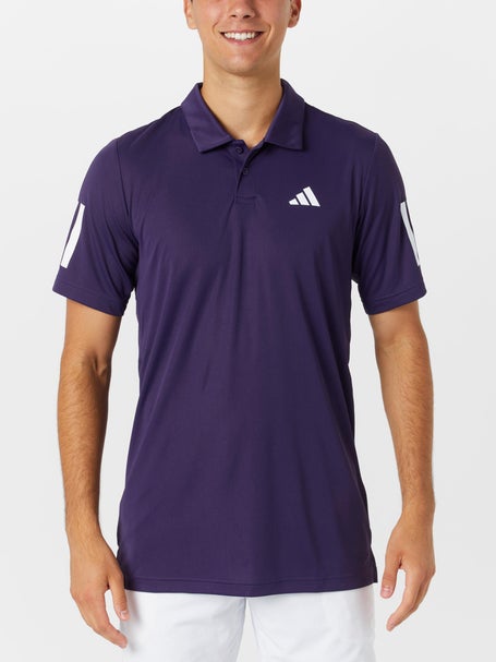 adidas Mens Fall Club 3 Stripe Polo