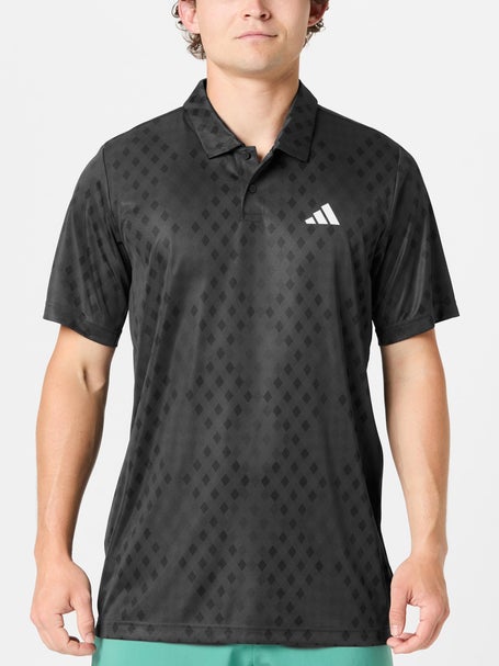 adidas Mens Fall Club Graphic Polo