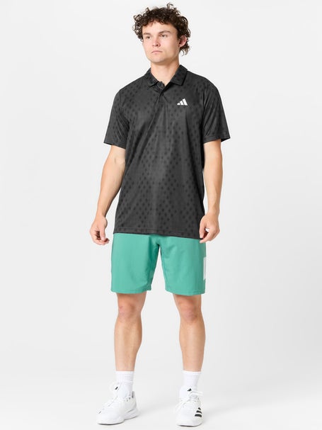 adidas Mens Fall Club Graphic Polo