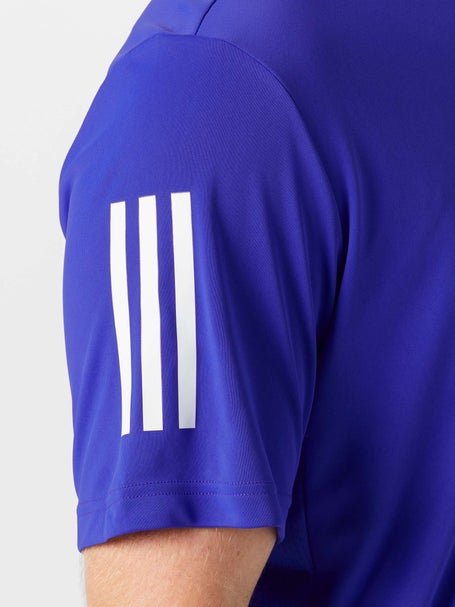 adidas Mens Fall Club 3 Stripe Polo