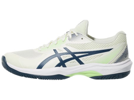 Asics Game FF Mens Pickleball Shoes - Cream/Teal