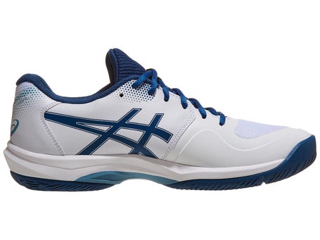 Asics Game FF Mens Pickleball Shoes-White/Blue