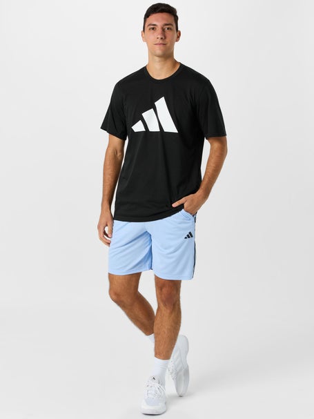 adidas Mens Fall Pique 3 Stripe Short