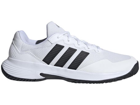 adidas GameCourt 2 White/Black Mens Shoe 