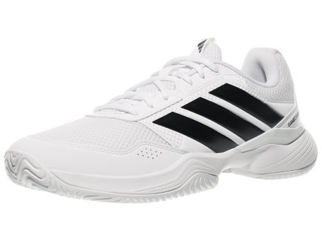adidas GameCourt 3 White/Black Mens Shoes