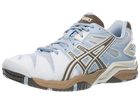 Asics Gel Resolution 5 Storm Cloud/Brown Mens Shoes