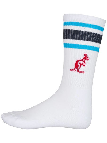 Australian Summer Crew Socks - White