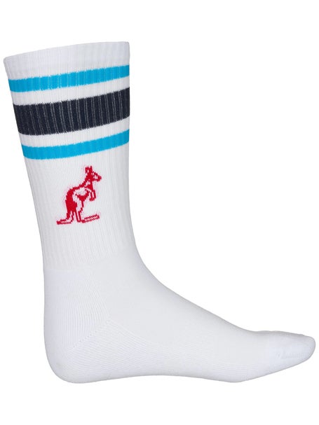 Australian Summer Crew Socks - White