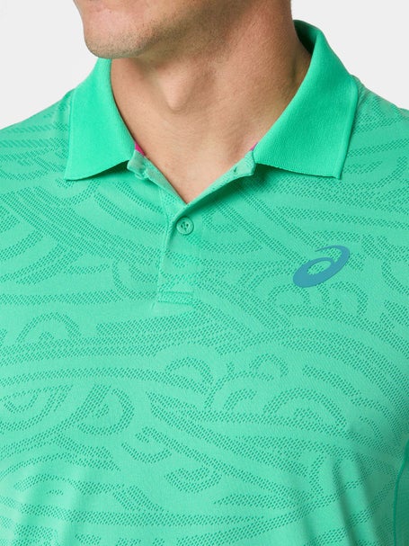 Asics Mens Spring Match Jacquard Polo
