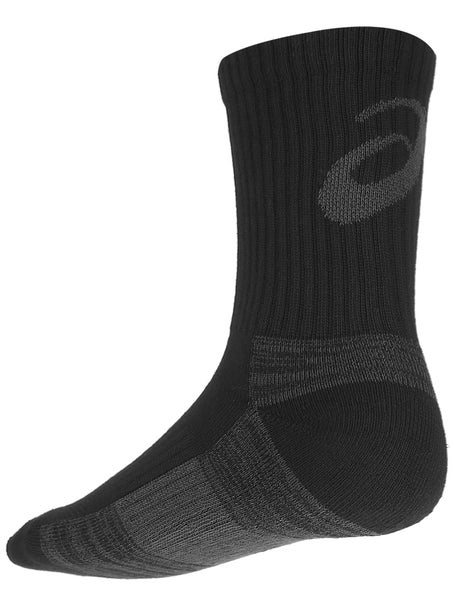 Asics Mens Training Crew Socks 3 Pack Black