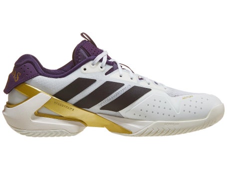 adidas Ubersonic 5 White/Black/Plum Mens Shoes