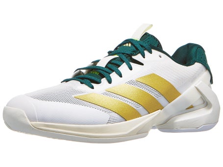 adidas Ubersonic 5 White/Gold/Green Mens Shoes