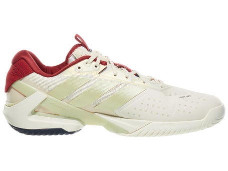 adidas Ubersonic 5 White/Gold/Red Mens Shoes