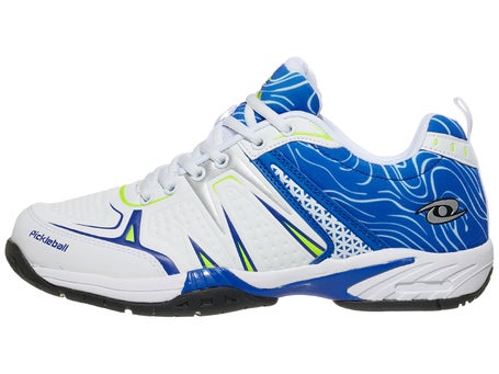 Acacia Dinkshot II White/Blue Pickleball Shoes