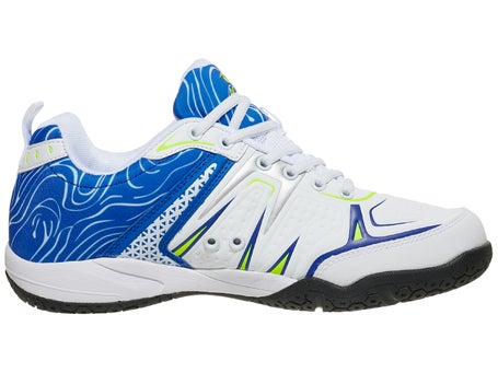 Acacia Dinkshot II White/Blue Pickleball Shoes