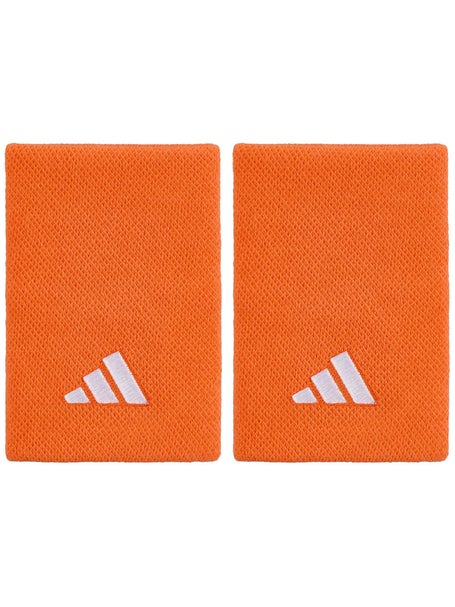 adidas Spring Doublewide Wristband - Pure Orange