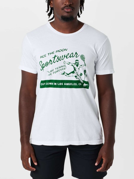 Ace The Moon Unisex Play Tennis Live Forever T-Shirt