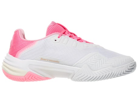 adidas Barricade 13 White/Pearl/Pink Womens Shoes