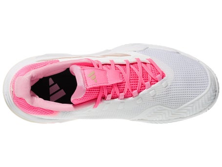 adidas Barricade 13 White/Pearl/Pink Womens Shoes