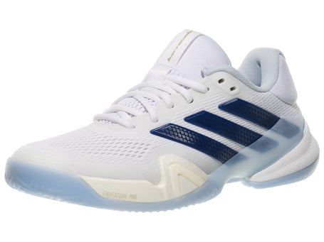 adidas Barricade 14 White/Crystal Sky Womens Shoes