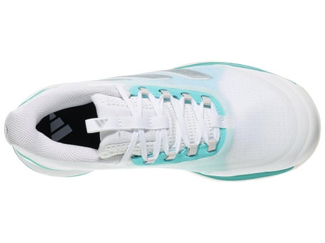 adidas Avacourt 2 White/Silver/Aqua Womens Shoes