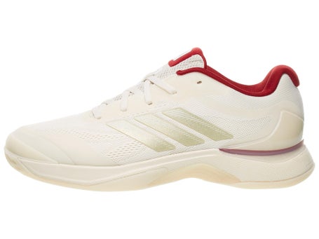 adidas Avacourt 3 White/Gold/Red Womens Shoes