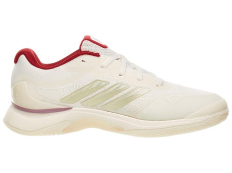 adidas Avacourt 3 White/Gold/Red Womens Shoes
