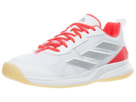 adidas Avaflash White/Lucid Red Womens Shoes