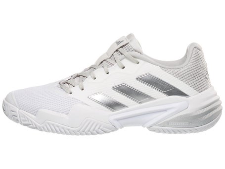 adidas Barricade 13 White/Grey Woms Shoes