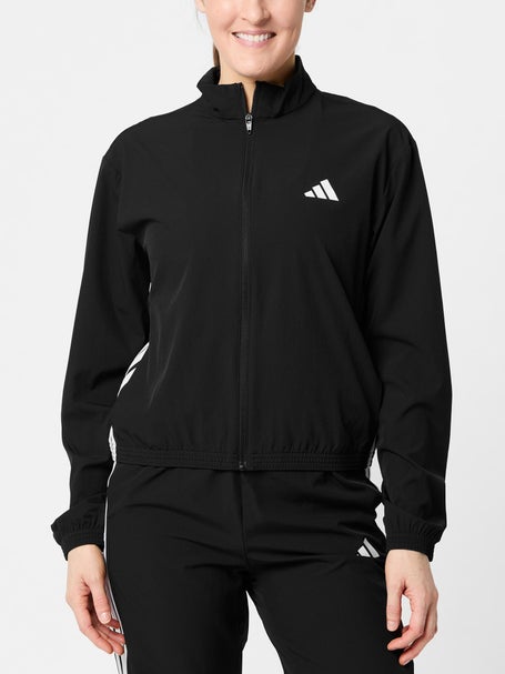 adidas Womens Core 3 Stripe Woven Jacket