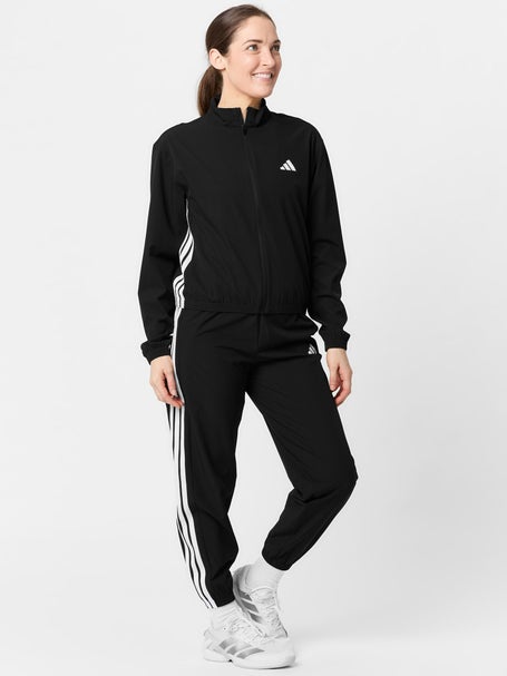 adidas Womens Core 3 Stripe Woven Jacket