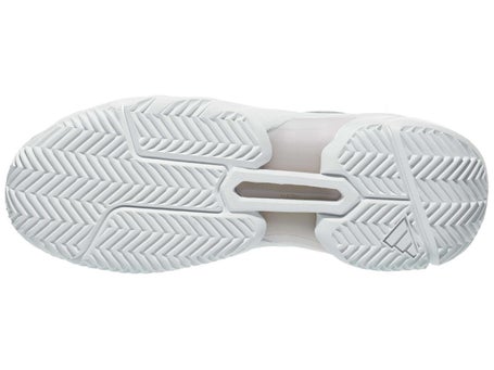 adidas CourtJam Control 3 White/Silver Womens Shoes