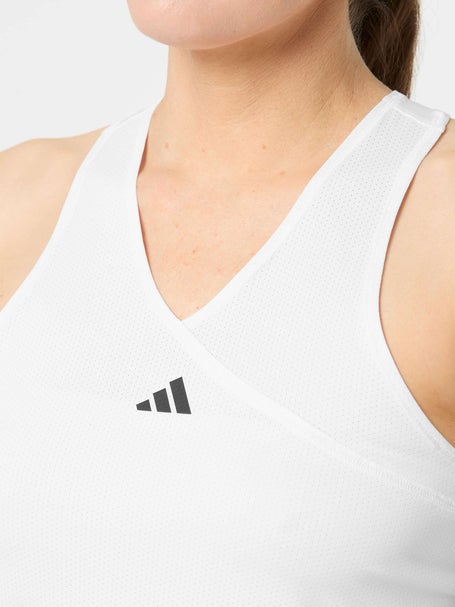 adidas Womens Core Club Mid V-Neck Tank