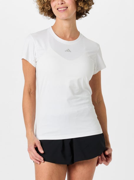 adidas Womens Core Gameset Freelift Top - White