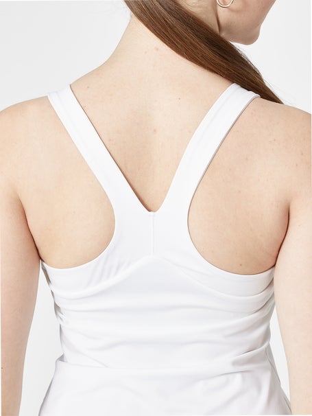 adidas Womens Core Gameset Y-Tank - White