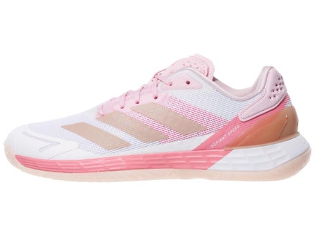 adidas Defiant Speed 2 White/Pink Womens Shoes