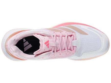 adidas Defiant Speed 2 White/Pink Womens Shoes
