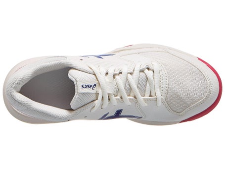 Asics Gel Dedicate 8 Cream/Dark Cobalt Womens Shoes