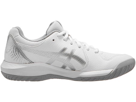 Asics Gel Dedicate 8 White/Silver Womens Shoes
